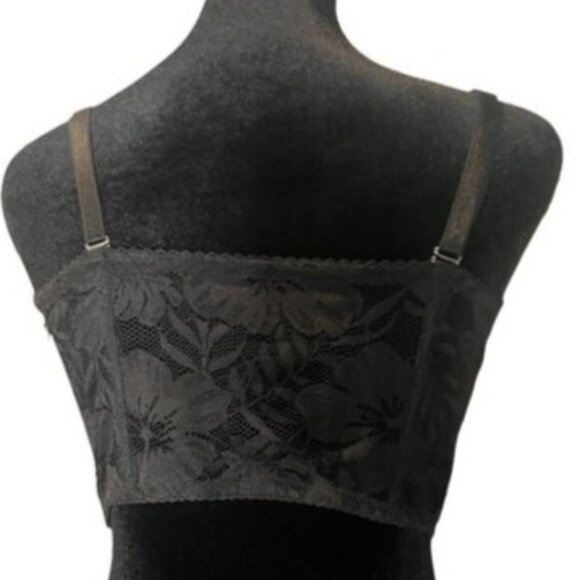 Victoria's Secret Malibu Very Sexy Bustier Bra Lace Large Bra removable straps - Picture 8 of 8